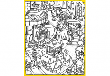 Quão boa é a sua visão? Ajude o trabalhador a encontrar seu almoço de sete peças.