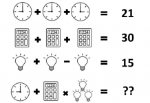 5 quebra-cabeças lógicos mais fácil do que você pensa: Descubra a regra e digite o número apropriado no “?”