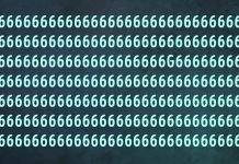 Você é inteligente? 💕Localize o G entre todos os 6s!