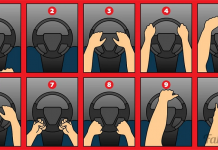 Entenda: A maneira como você segura o volante revela segredos sobre você.