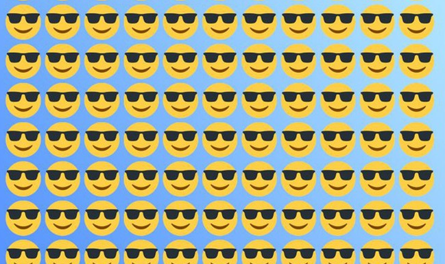 Desafio visual de 3 segundos: Você encontrou o emoji ‘perdido’ escondido na foto?