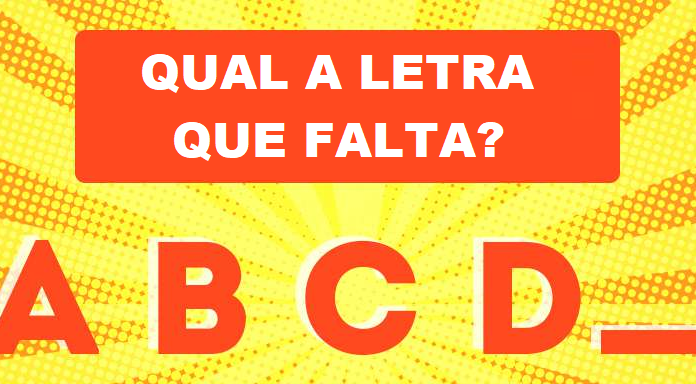 Quebra-cabeça rápido que você pode resolver em 7s: que letra você acha que está faltando?