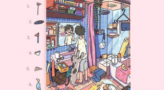 Poucas pessoas conseguem encontrar todos os 6 objetos sem ajuda. Confira se você é uma delas.