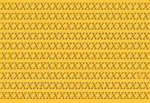 Para mentes e olhos treinados: Você pode encontrar 4 letras infiltradas neste mar de “X”?