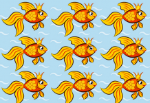 Teste sua capacidade visual e de concentração: Encontre o peixe diferente