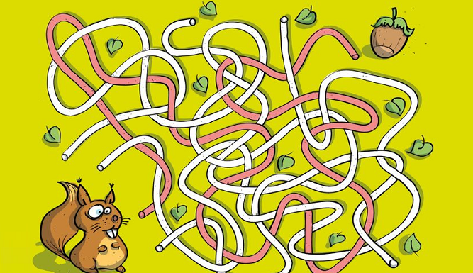 Teste: 12 divertidos labirintos que estimulam a vontade de resolver problemas. Vamos lá?