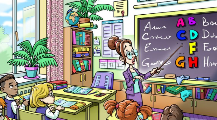 Teste: Descubra se você é um bom  observador procurando os objetos perdidos em 10 imagens. Encontre a letra “E” na primeira imagem.