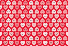 Desafio visual mais complicado que você verá hoje: Encontre os 2 corações partidos em menos de 10 segundos!