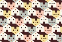 Impossível não ficar tonto: encontre a casa triste escondida entre as outras da imagem.