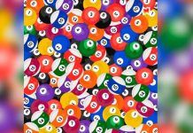 Quebra-cabeça viral em 10 segundos: procure 5 bolas pretas com o número 3!