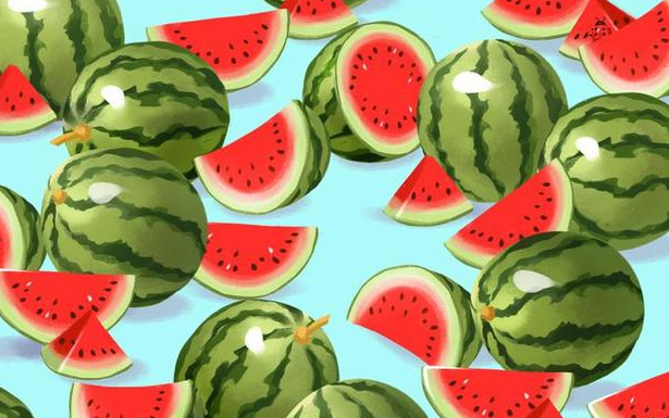 Em 10 segundos: encontre a joaninha escondida neste quebra-cabeça visual de melancias.