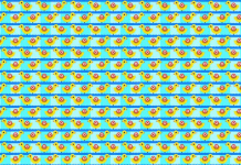 Desafio: Na imagem existem 3 patos que nadam na direção oposta. Estás apto a encontrá-los?