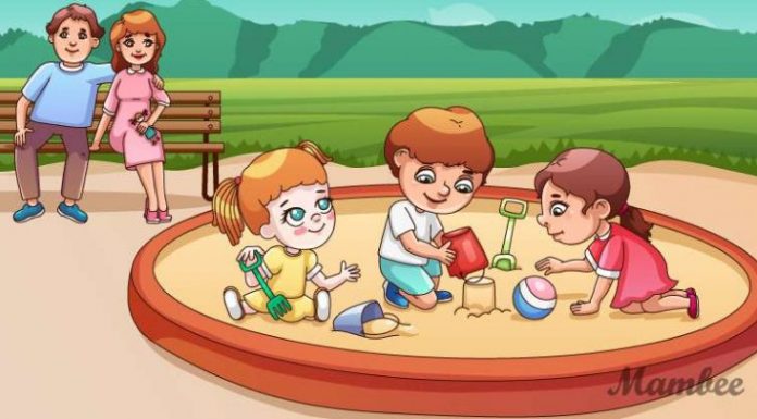 Concentre-se nos detalhes deste quebra-cabeça e diga-nos qual dessas crianças não pertence a esta família feliz