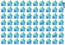 Aceite o desafio das diferentes casas e treine sua mente! Encontre cinco casas distintas!😍