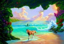 Apenas alguns poucos por cento das pessoas podem encontrar todos os cavalos escondidos na imagem.