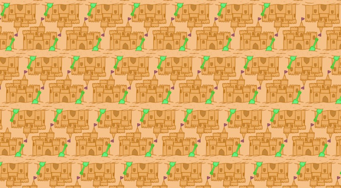 Desafio visual: Encontre os castelos que estão sem pá ou bandeira