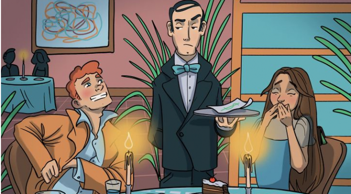 Teste visual: Parece que o nosso amigo perdeu a carteira, onde está?