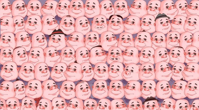 Encontre o erro em 8 imagens e faça seu cérebro se exercitar.😍Encontre o PORCO na imagem 1.