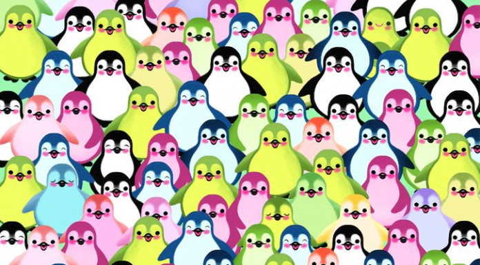 Você consegue ver o abacate entre os pinguins do desafio viral? Vamos lá!