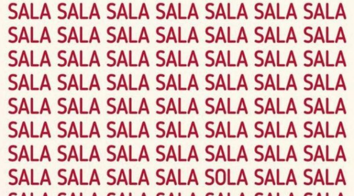 Enigma visual: descubra a palavra DIFERENTE que apenas 98% podem resolver em menos de 10s!