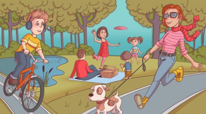 Sem preguiça: Encontre o hipopótamo escondido.