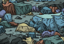 8 desafios visuais: encontre o caracol na imagem 1.