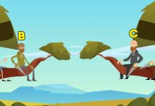 Teste lógico: Dê uma olhada nesses homens e diga quem é o mais burro inconsequente?