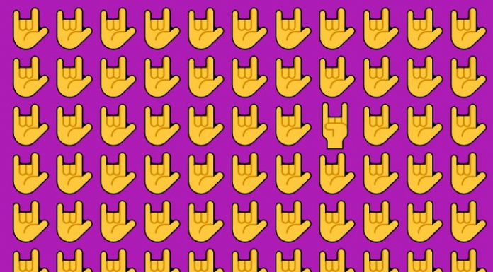 Olhe a foto, tire a poeira dos óculos e encontre o emoji diferente! Você tem 09 s!