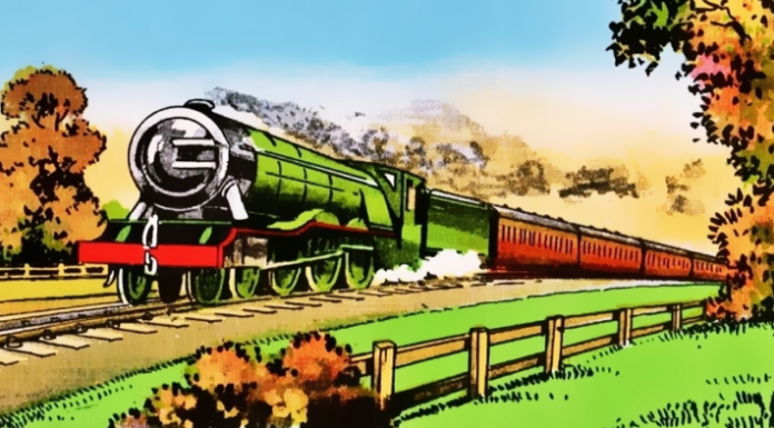 Enigma lógico: Encontre 1 erro na imagem do trem!