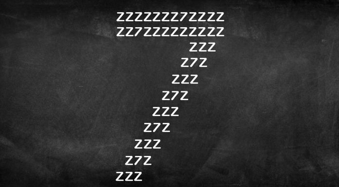 Pense, olhe bem e responda: Quantos setes estão na foto?