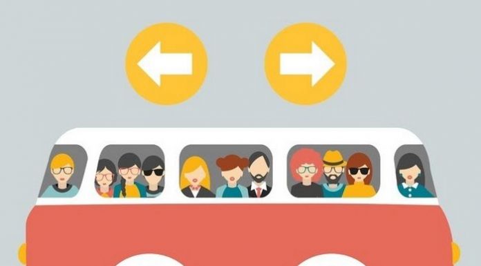 Verifique sua atenção aos detalhes: Para onde o ônibus está indo?