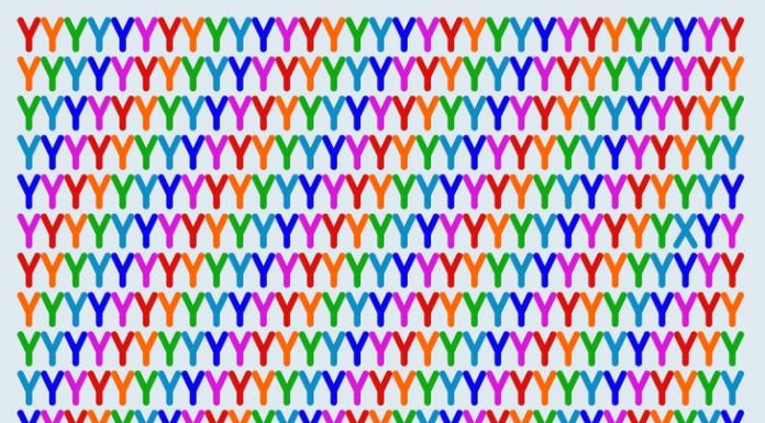 6 Jogos mentais que vão exercitar seu cérebro: Encontre a letra ímpar na imagem 1!