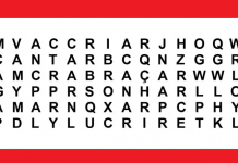 Teste: Descubra algo novo sobre você procurando uma palavra na sopa de letrinhas