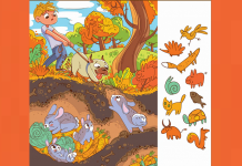 Teste: qual animal você viu primeiro nesta foto; você é mais atento do que a maioria?