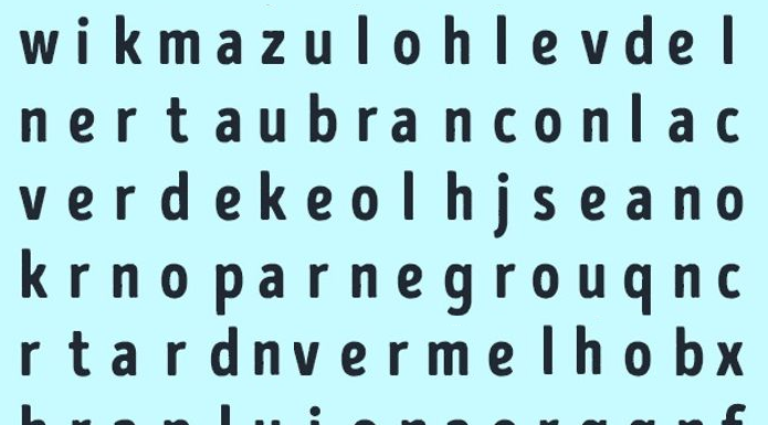 Qual palavra(cor) você viu primeiro? sua busca pode revelar muito sobre você