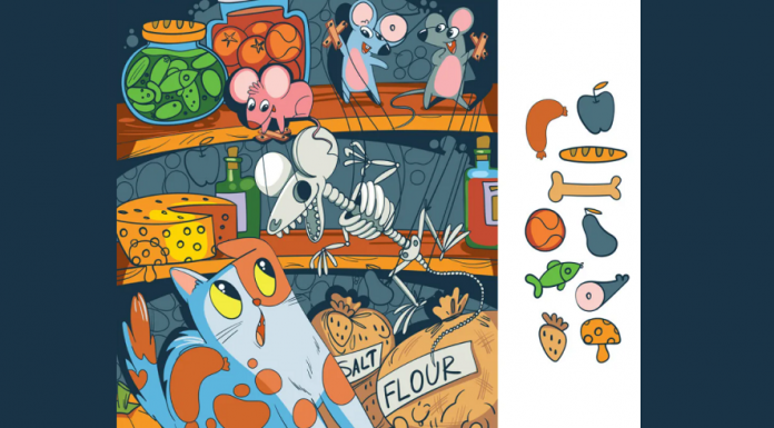 Encontre 10 elementos na figura e prove que sua percepção está em dia.