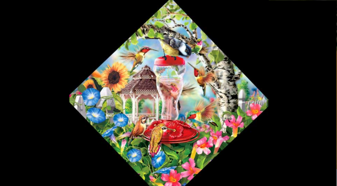 Quantos beija-flores estão escondidos na imagem? Conheça sua personalidade a partir da quantidade que vê.