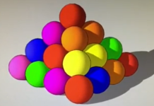 Teste sua visão: Quantas bolas há nesta pirâmide?
