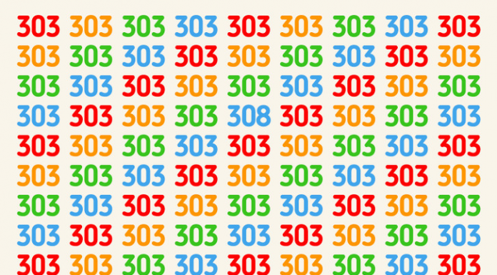 Preste atenção ao mais ínfimo pormenor: Encontre o número intruso!