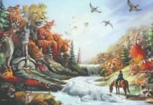 Quantos animais você é capaz de encontrar nesta imagem?