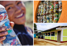 Comunidades guatemaltecas constroem mais de 100 escolas com lixo não reciclável