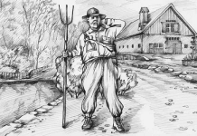 Teste de foco: apenas um gênio pode ver a esposa de fazendeiro escondida nesta foto! Você está incluído?