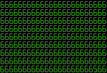 Enigma visual no número 5: 97% não conseguem encontrá-lo em menos de 15s.
