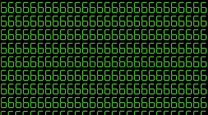 Enigma visual no número 5: 97% não conseguem encontrá-lo em menos de 15s.