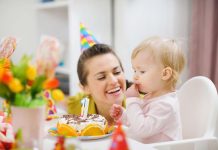 Faça o aniversário do seu filho, mesmo que ele seja muito pequeno ainda