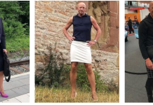 Engenheiro declara: -“Sou apenas um heterossexual feliz, que adora usar saia e salto alto”