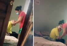 Mulher cuida do ex-sogro apesar de ter sido abandonada pelo marido. Dá banho e troca com dedicação