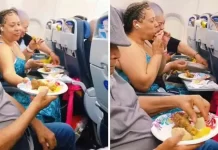 Mulher leva frango frito e batata para família não passar fome durante o voo