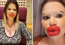 Mulher que gastou 25 mil dólares para aumentar os lábios sofre por estar solteira: “Acham que sou louca”