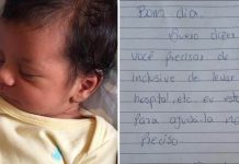 Vizinha manda recado emocionante para mãe de recém-nascido após ouvir choro da criança